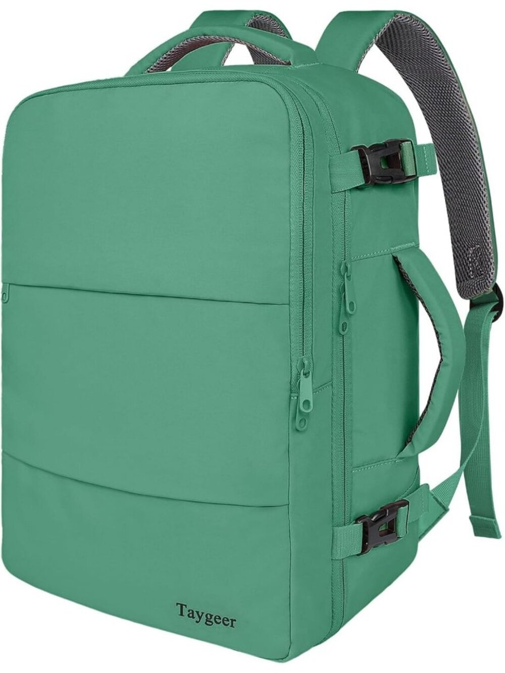 Women's Peargreen 15.6inch Laptop Mochila Flight Approved Daypack with Pocket
